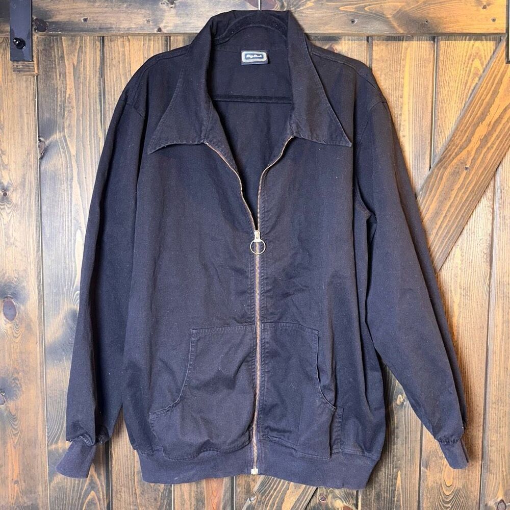 Big Bud Press Black Bomber Jacket
